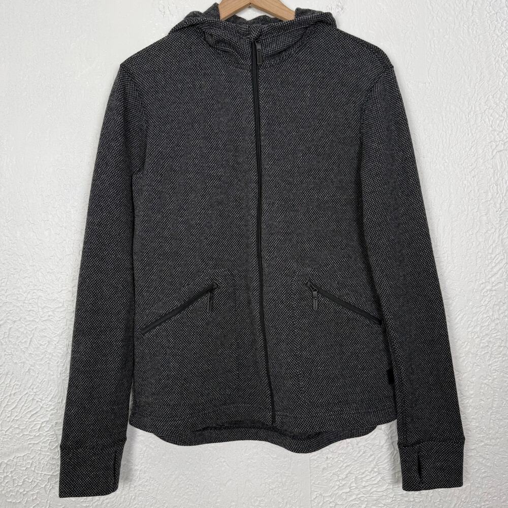 Smartwool Women's Wool Blend Heritage Trail Sweater Jacket Hooded Size Large